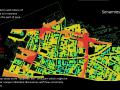 KTU researchers'readability index applied for Kaunas old town images of 1990 (you can observe the changes, indicated by the insensitivity of colours)