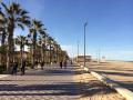 Valencia beach walk