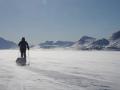 Žygis Grenlandijoje. A. Kuro nuotr.