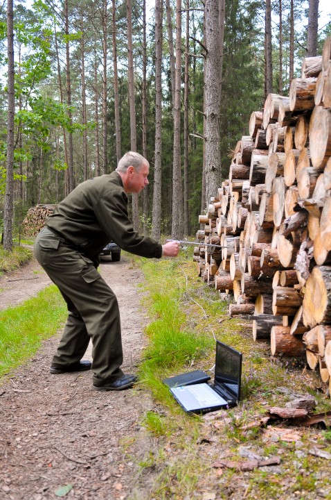 KTU sukurta technologija - medienos vagystės prevencija