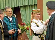 Garbės daktaro vardo suteikimo Hansui Peteriui Jensenui ceremonija