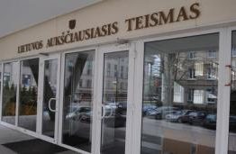 Lietuvos Aukščiausiasis Teismas paskelbė sprendimą