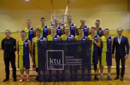 Regionų krepšinio lygoje KTU komanda startavo pergalėmis