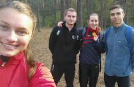 Tradiciniame Kleboniškio miško bėgime – KTU studentės aukso medalis