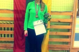 Paulina Bajorūnaitė atviroje Latvijos suaugusiųjų fechtavimo taurėje užėmė 3-čią vietą!
