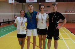 KTU badmintono komanda iškovojo trečią vietą