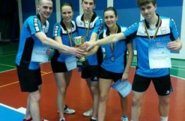 Lietuvos universitetų studentų badmintono čempionate KTU komanda iškovojo sidabrą