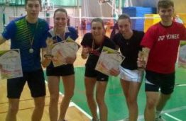 KTU studentai 11-ojoje Lietuvos badmintono taurėje iškovojo medalius