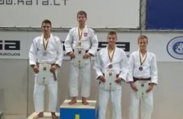 KTU studentas Audrius Labutis Lietuvos dziudo čempionate užėmė antrąją vietą