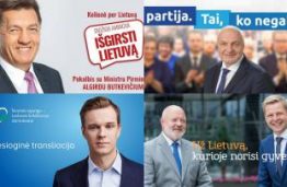 KTU tyrėja nustatė, kokias emocijas rinkėjams „parduoda“ Lietuvos politikų reklamos