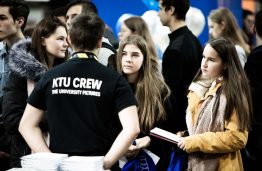 2019 m. KTU prisistatė studijų mugėse Klaipėdoje, Kaune ir Vilniuje
