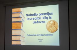 Ketvirtajame Frankofonijos mėnesio renginyje – apie Nobelio premijos laureatus, kilusius iš Lietuvos, ir paties Alfredo Nobelio indėlį visuomenei