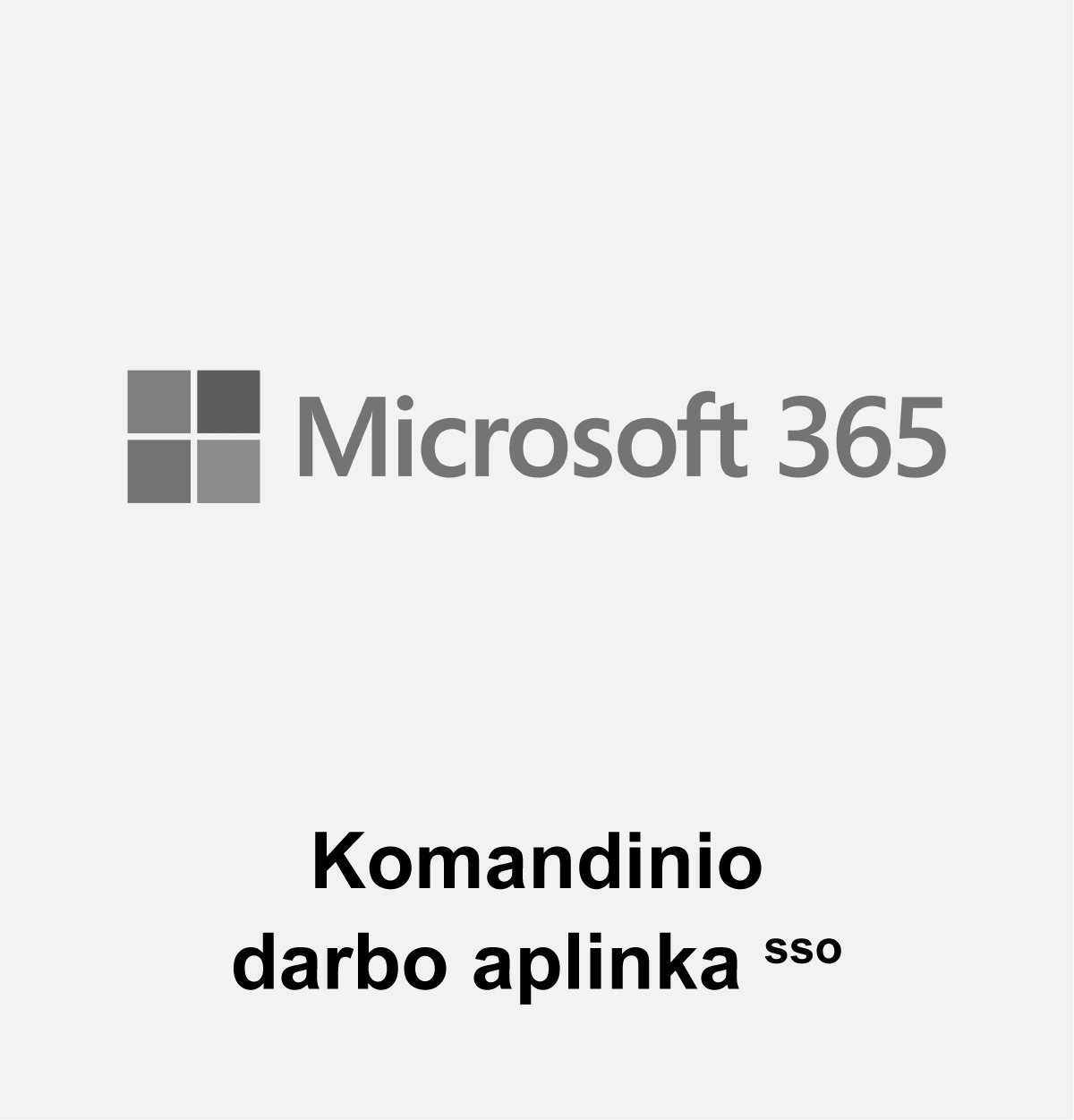 Microsoft365 – komandinio darbo aplinka