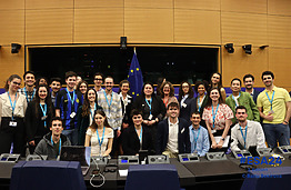KTU studentai Europos parlamente: bendros ateities kūrimui svarbus kiekvienas balsas