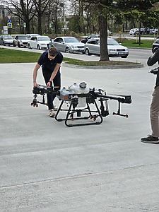 KTU studentų konstruojami dronai