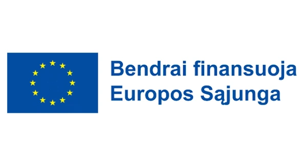 Bendrai finansuoja Europos sąjunga logotipas