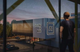 „SustAInLivWork“ pastato architektūrinės vizualizacijos