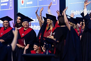 KTU magistrantai atsiima diplomus
