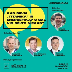 Kas sieja „Titaniką“ ir energetiką? O gal vis dėlto niekas?