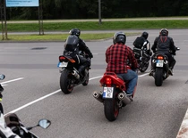 „KTU moto ride“ akimirkos