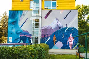 Mūrinė pasaka. Autorius: Rodion Petrov, nuotraukos autorius Andrius Aleksandravičius