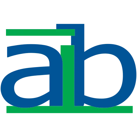 Tarptautinio verslo akademijos logotipas, nukreipiantis vartotojus į https://www.aib.world/ puslapį