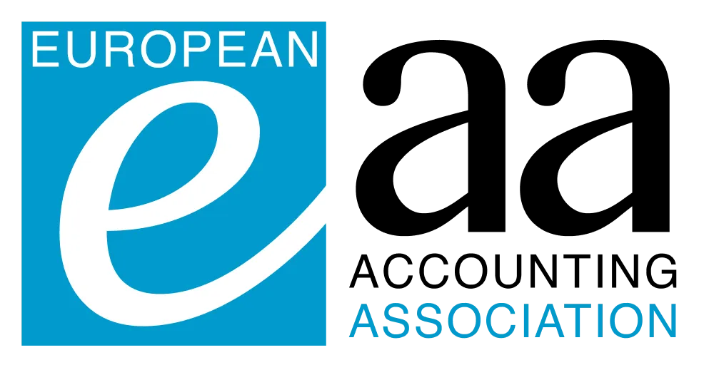 Europos apskaitos asociacijos logotipas, nukreipiantis vartotojus į https://eaa-online.org/ puslapį