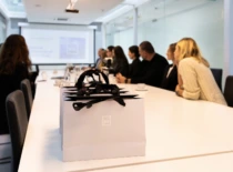 Kazickų šeimos fondo atstpvų susitikimas su KTU studentais ir administracijos atstovais