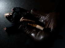 Pjesės „A“ akimirka. Viktorijos Lankauskaitės nuotrauka