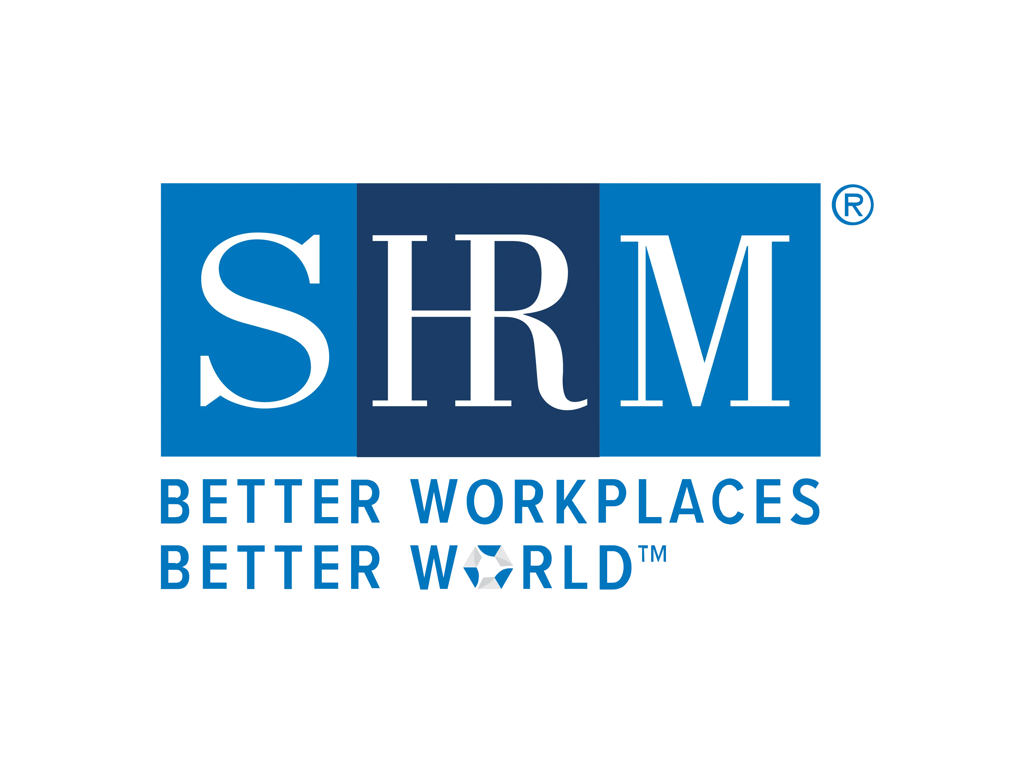 SHRM (žmogiskųjų išteklių vadybos draugijos) logotipas