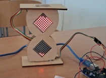 Baigiamojo darbo prototipas – LED smėlio laikrodis