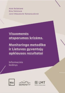 Leidinys &bdquo;Visuomenės atsparumas krizėms. Monitoringo metodika ir Lietuvos gyventojų apklausos rezultatai&ldquo;