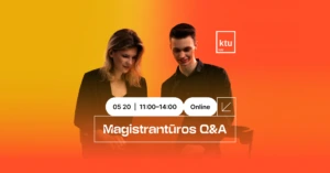 Nuotolinė KTU magistrantūros diena 2026