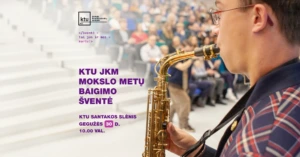 KTU JKM mokslo metų baigimo šventė 2026