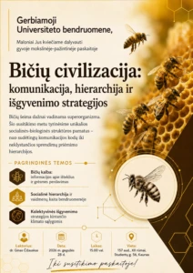 Bičių civilizacija: komunikacija, hierarchija ir išgyvenimo strategijos