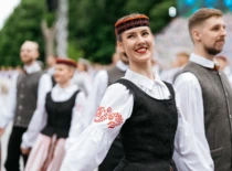 Kauno dainų ir šokių šventė „Čia suteka upės“. Domo Rimeikos nuotrauka.