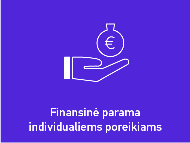 Finansinė parama individualiems poreikiams