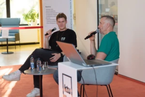 Tomas Masiulis susitikime su KTU alumnais Tomas Masiulis susitikime su KTU alumnais